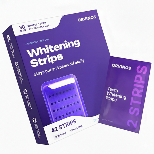 ORVINOS™ Purple Teeth Whitening Strips
